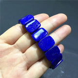 Natural Lapis Lazuli Hand Row Bracelet