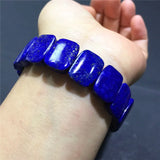 Natural Lapis Lazuli Hand Row Bracelet