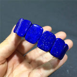 Natural Lapis Lazuli Hand Row Bracelet