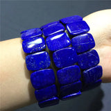 Natural Lapis Lazuli Hand Row Bracelet