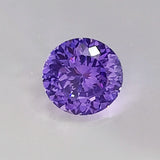 Purple 8mm CZ Beads 2CT Round Shape for Jewelry Making DIY