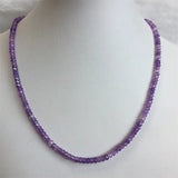 Faceted Jade Stone Beads Choker Necklace for Women