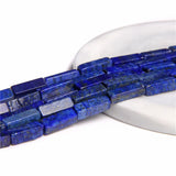 Purple Agate Tube Cube Beads 4x13mm Loose Spacer Beads for Jewelry Making