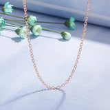 Purple Amethyst Heart Pendant Necklaces 18k Rose Gold Filled Jewelry