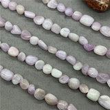 Natural Purple Kunzite Loose Irregular Gravel Beads DIY Jewelry