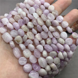 Natural Purple Kunzite Loose Irregular Gravel Beads DIY Jewelry