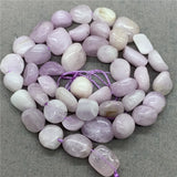 Natural Purple Kunzite Loose Irregular Gravel Beads DIY Jewelry