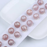 Purple Freshwater Pearl Beads 13-14mm Dragon Scale Non-porous DIY Necklace