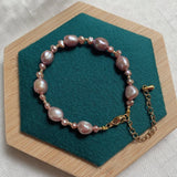 Natural Freshwater Pearl Bracelets Irregular Nuggets Charm Baroque Pearl