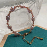 Natural Freshwater Pearl Bracelets Irregular Nuggets Charm Baroque Pearl
