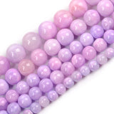 Purple Persian Jade Bead Charm DIY Natural Stone Loose Spacer Beads