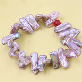 Baroque Waterfresh Pearl Bracelets Elastic Rope Jewelry For Women