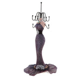 Purple Retro Shoe Jewellery Storage Stand Mannequin Jewelry Display Holder