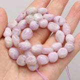 Purple Spodum Bead Natural Stone Loose Beads 10-12 MM DIY Jewelry Making