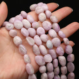Purple Spodum Bead Natural Stone Loose Beads 10-12 MM DIY Jewelry Making