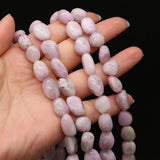 Purple Spodum Bead Natural Stone Loose Beads 10-12 MM DIY Jewelry Making