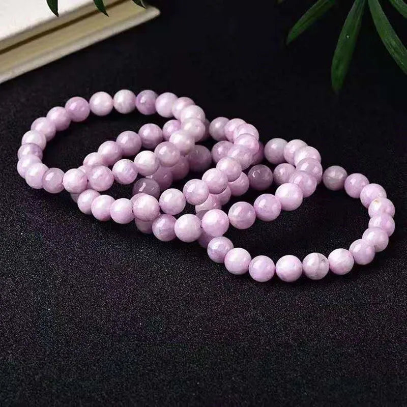 Purple Spodumene Bracelets Charms Jewelry Beads Making Gift
