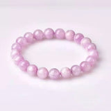 Purple Spodumene Bracelets Charms Jewelry Beads Making Gift