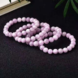 Purple Spodumene Bracelets Charms Jewelry Beads Making Gift
