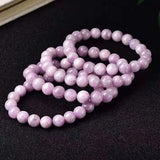 Purple Spodumene Bracelets Charms Jewelry Beads Making Gift