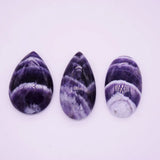 Purple Water Drop Crystal Quartz Pendant for Necklace