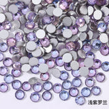 Purple Rhinestones FlatBack Strass Sewing Fabric Garment Stones