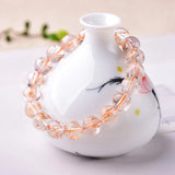 Titanium Crystal Single Circle Hand String Feather Hair Ornaments