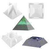 Pyramid Ashtray Epoxy Resin Mold Smoke Storage Box Silicone Mould