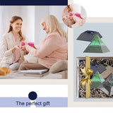 Pyramid Ashtray Resin Mold Smoke Storage Box Casting Silicone Mould