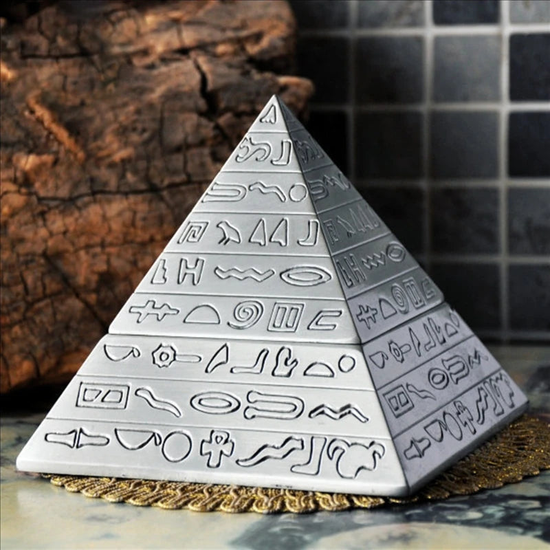 Pyramid Ashtray Epoxy Resin Mold DIY Crafts
