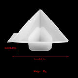 Triangle Pyramid Orgone Resin Mold for Jewelry Making