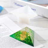 Triangle Pyramid Orgone Resin Mold for Jewelry Making