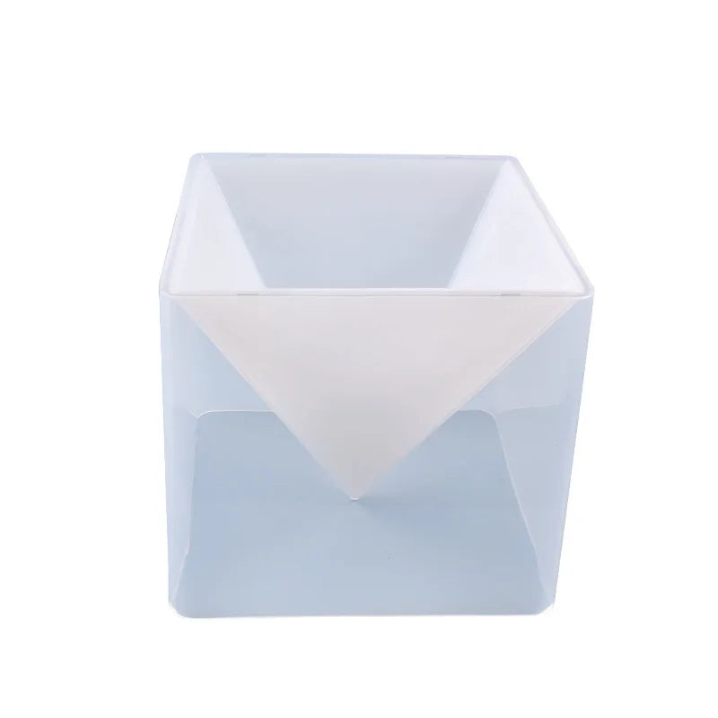 Square Pyramid Resin Mold Big Cube Silicone Mold for Jewelry Making
