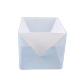 Square Pyramid Resin Mold Big Cube Silicone Mold for Jewelry Making