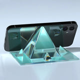 Silicone Pyramid Phone Stand Holder Resin Epoxy Mould DIY Craft Tool