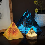 Pyramid Silicone Mould Epoxy Resin Mold DIY Crafts Jewelry Home Decor