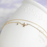 Stereo Magic Lamp 925 Silver Double-layer Bracelet