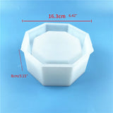 Geometric Large Flowerpot Mold for Succulent Plants Pot