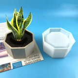 Geometric Large Flowerpot Mold for Succulent Plants Pot