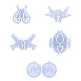 Silicone Bird Shaped Keychain Moulds Clay Molds for Hand Making