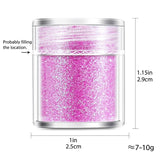 16-Color Holographic Chunky Glitter Sequins for Resin Crafts