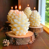 3D Pine Cone Shape Silicone Mold for DIY Home Decoration