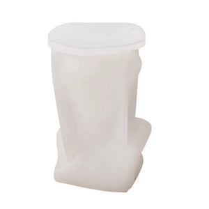 Concrete Flowerpot Mold David's Head Pen Holder Mold