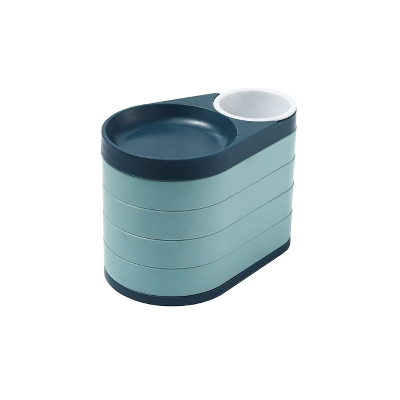 Desktop Rotating Jewelry Box and Pen Holder Storage