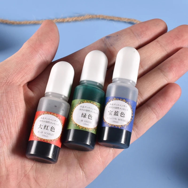 Epoxy Resin Pigment Liquid Colorant for DIY Painting Jewelry Making