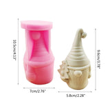 Santa Candle Silicone Mold for DIY Resin Crafts