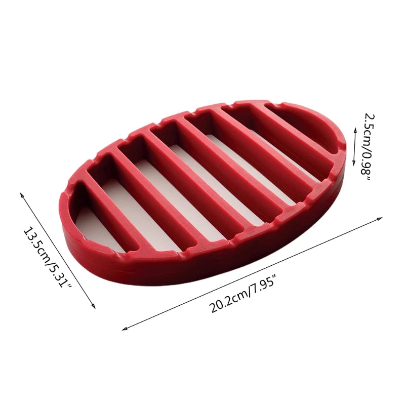 Silicone Roasting Rack for Instant Pot Pressure Cooker, Trivet Roaster Racks