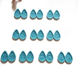 10 Pcs Christmas Earrings Resin Mold Jewelry Silicone Mould