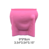 Flower Pot Silicone Mold for DIY Crafts, Fox Candle Holder Molds