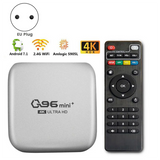 Q96 Mini Plus TV Box 5G Wifi 4 Core 4GB 32GB Media Player Set Top Box